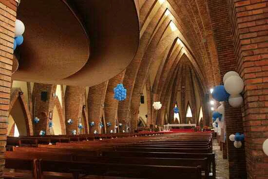 Inside Basilica Church